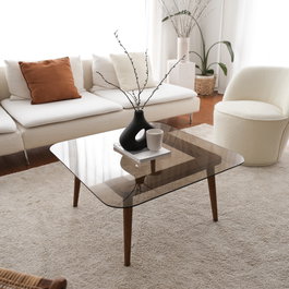 Hanah Home Mesa de centro Smart en Bronce